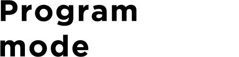 Program mode