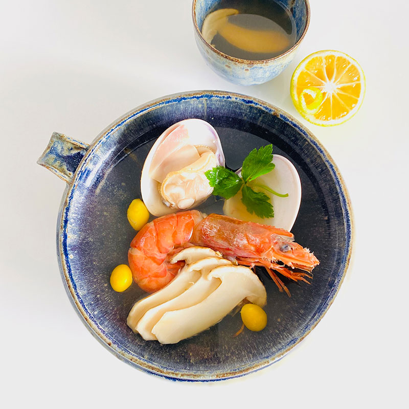 松茸土瓶蒸し風スープ