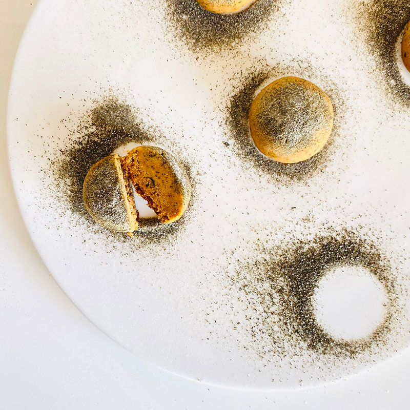 ほうじ茶veganポルボロン