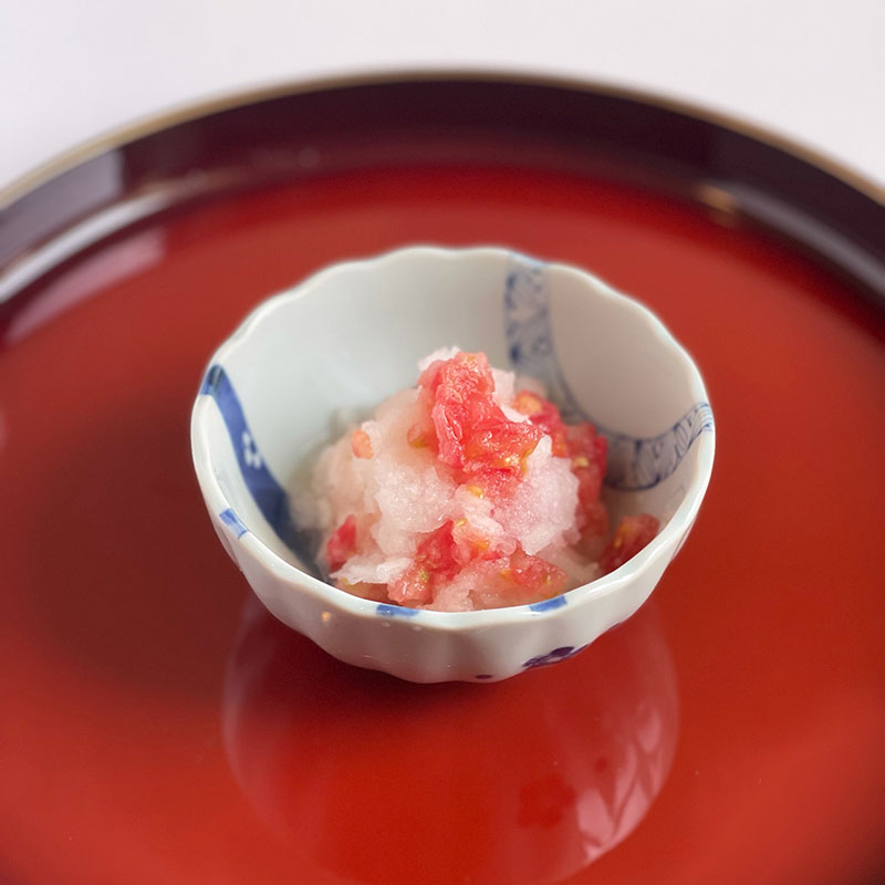 大根とトマトのみぞれサラダ
