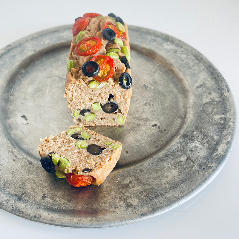 スペルト小麦の veganケークサレ