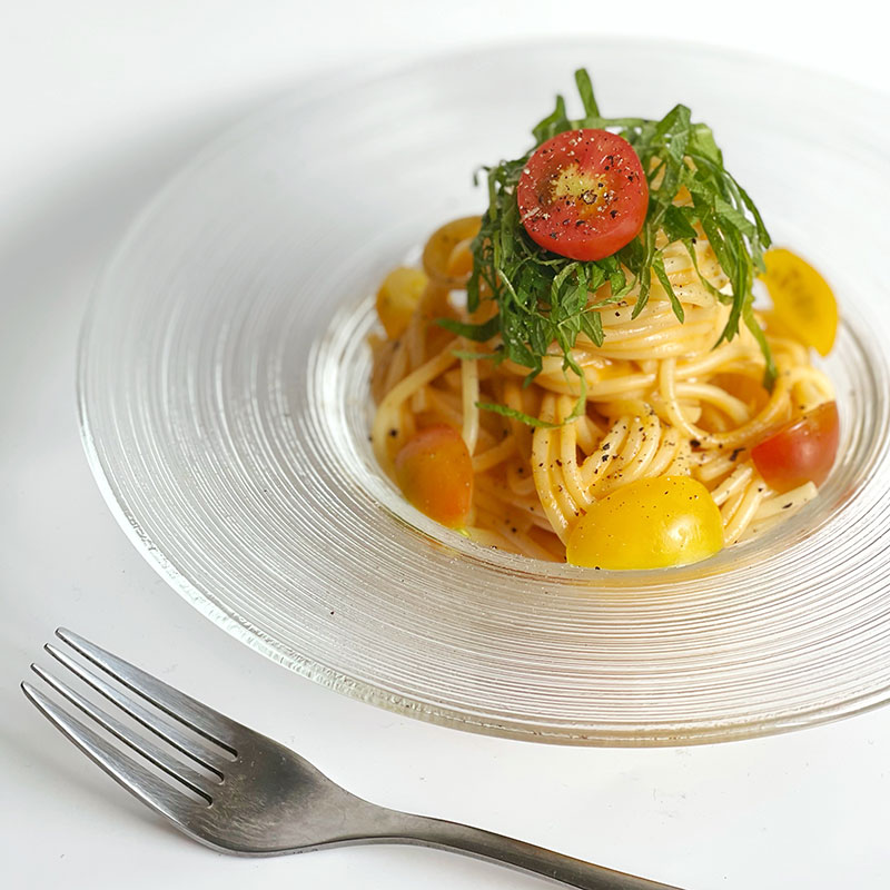 トマトの冷製パスタ