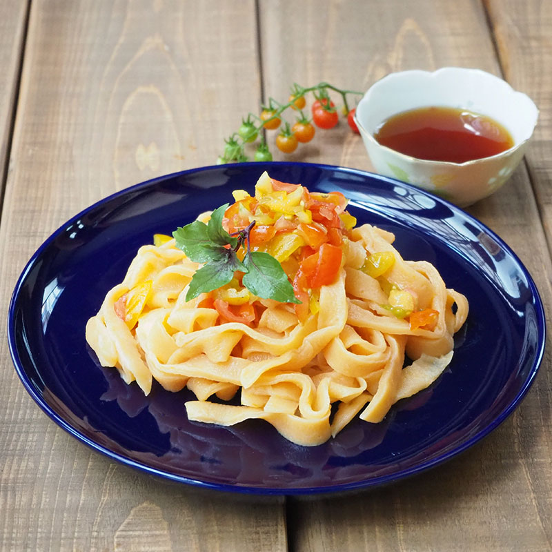冷やしトマトうどん