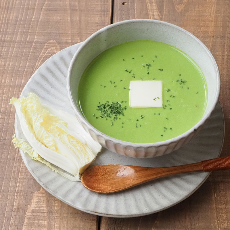 白菜の味噌バターポタージュ