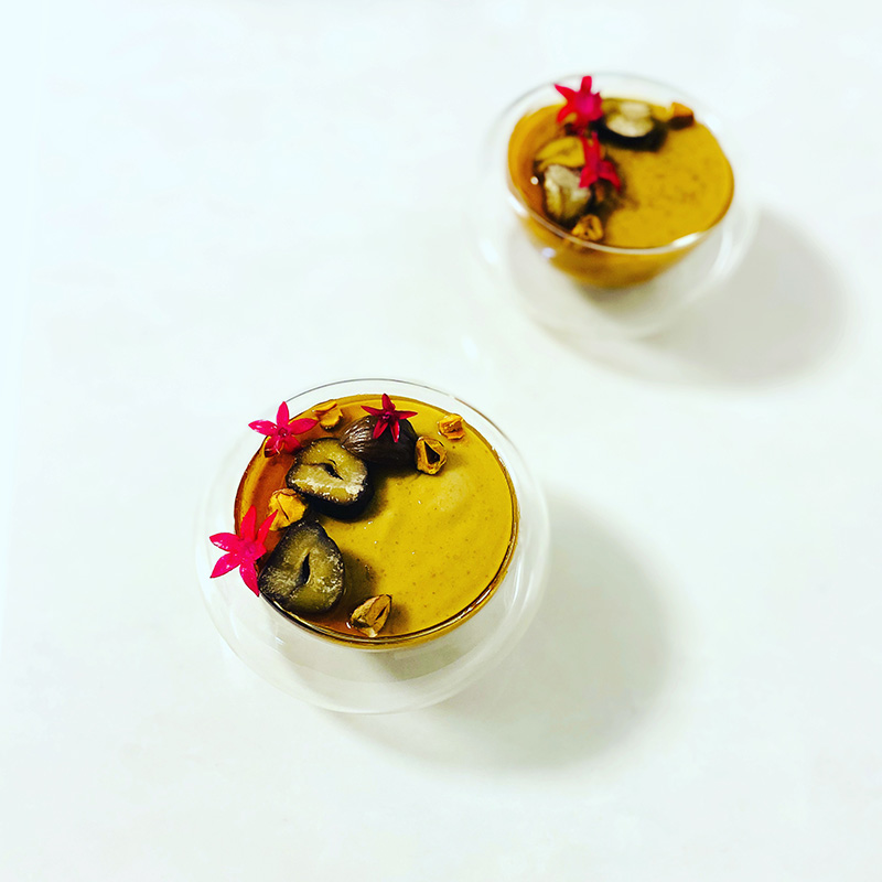 veganマロンプリン