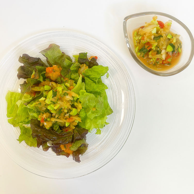 野菜のザクザクドレッシング